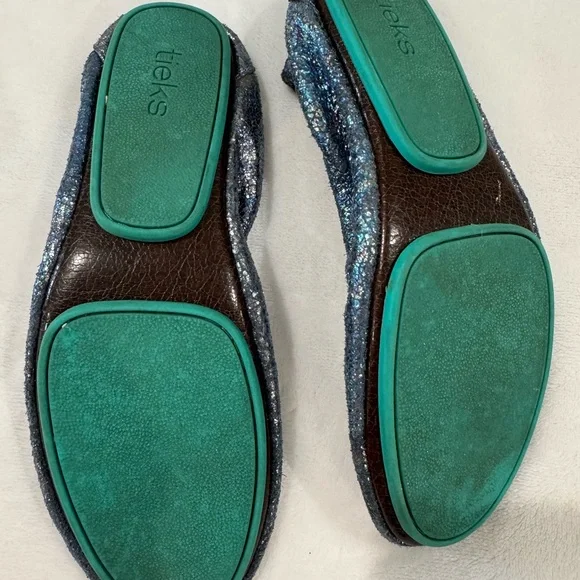 Tieks Moonstruck Blue Flats - Picture 7 of 7